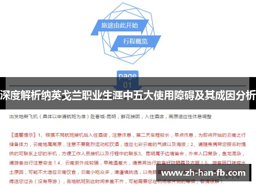 深度解析纳英戈兰职业生涯中五大使用障碍及其成因分析 深度解析纳英戈兰职业生涯中五大使用障碍及其成因分析