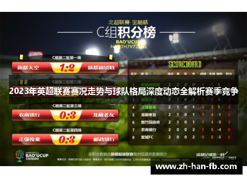 2023年英超联赛赛况走势与球队格局深度动态全解析赛季竞争